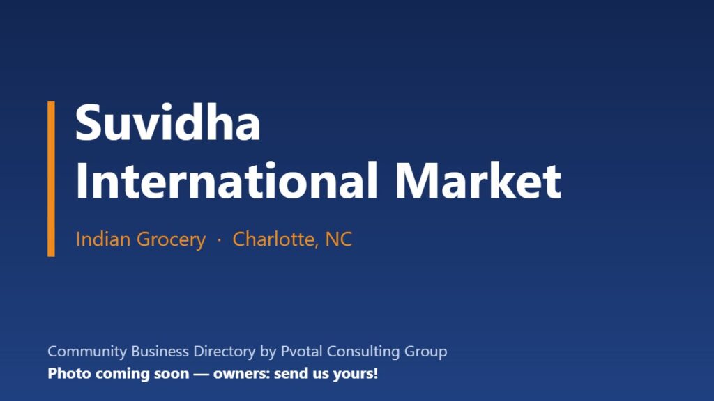 Suvidha International Market