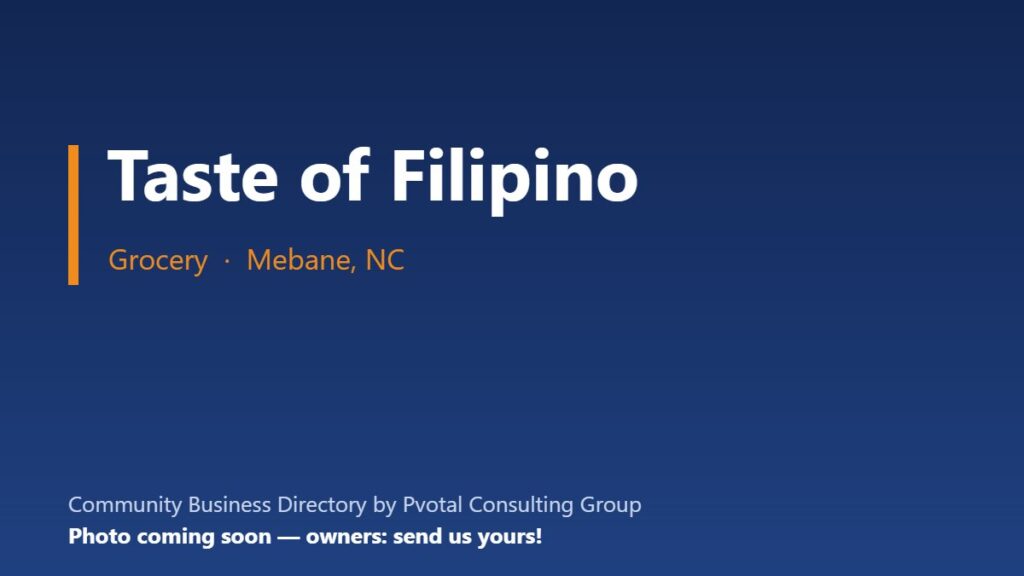 Taste of Filipino LLC