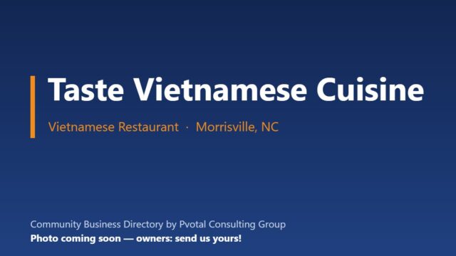 Taste Vietnamese Cuisine