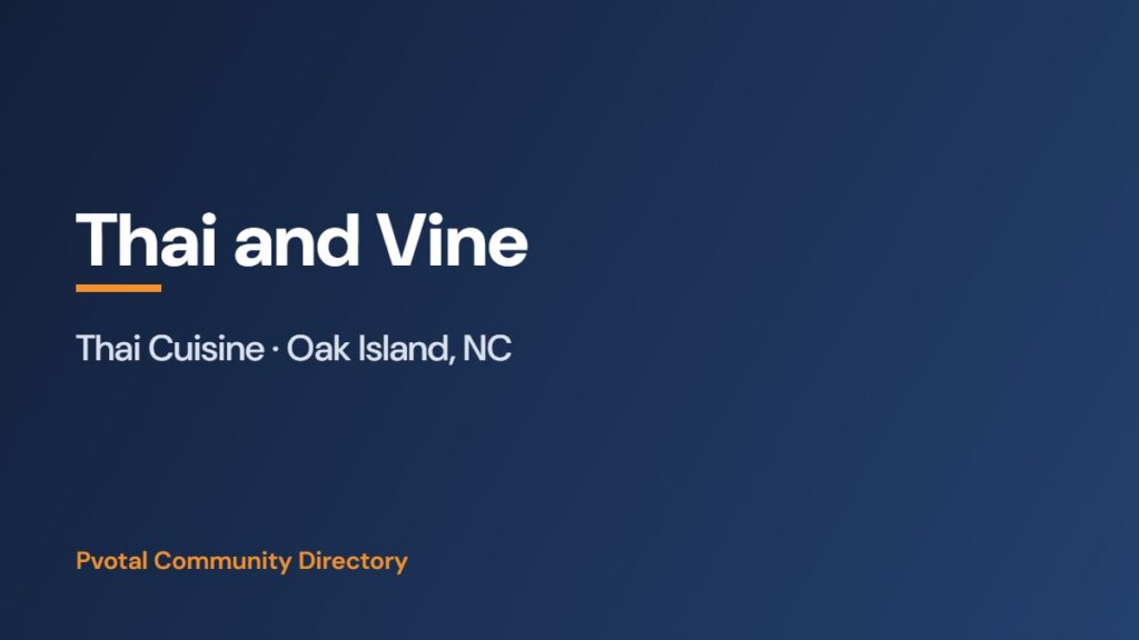 Thai and Vine
