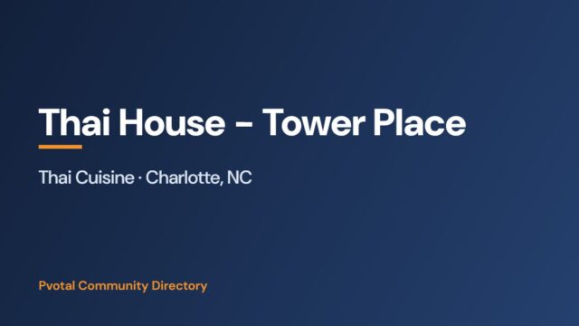Thai House - Tower Place placeholder image