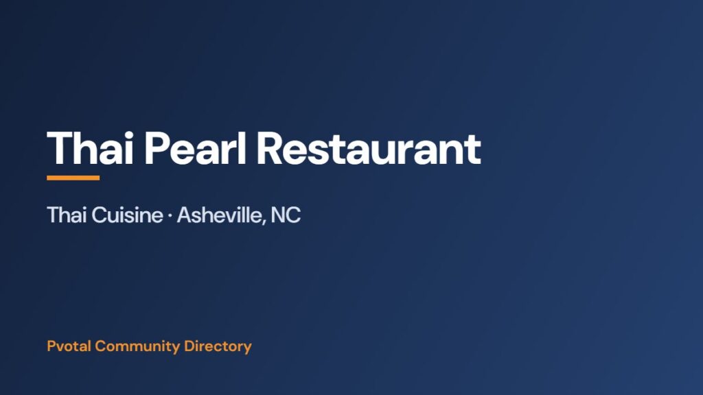 Thai Pearl Restaurant