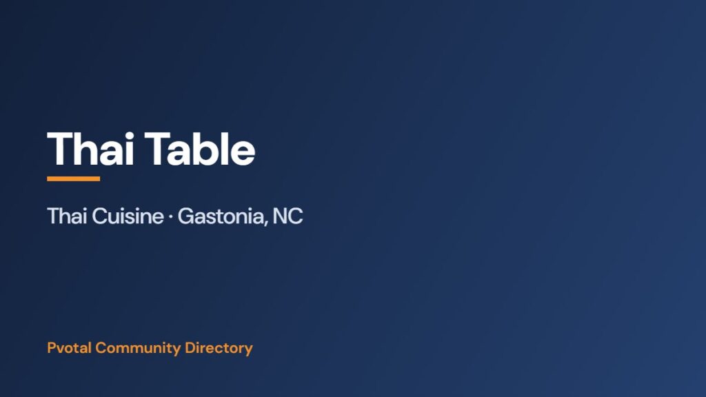 Thai Table