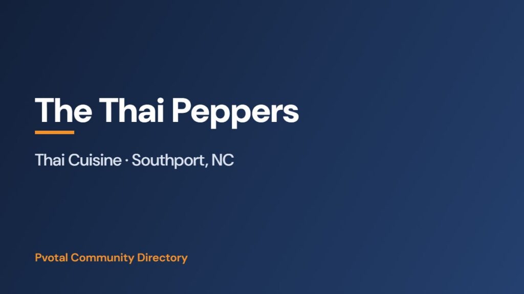 The Thai Peppers