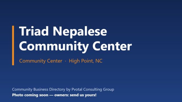 Triad Nepalese Community Center (TNCC)
