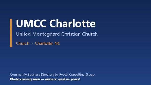 UMCC Charlotte – Church, Charlotte, NC