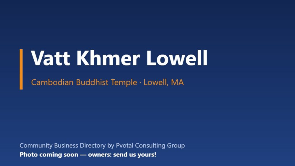 Vatt Khmer Lowell