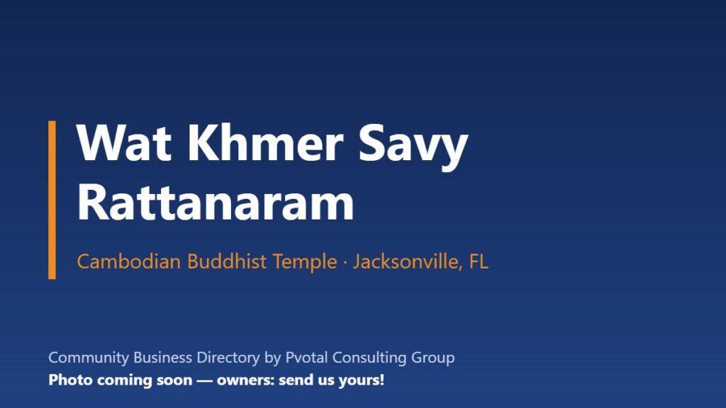 Wat Khmer Savy Rattanaram