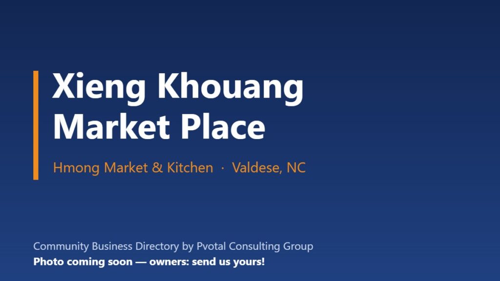 Xieng Khouang Market Place