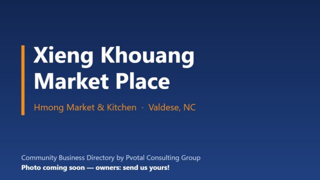 Xieng Khouang Market Place