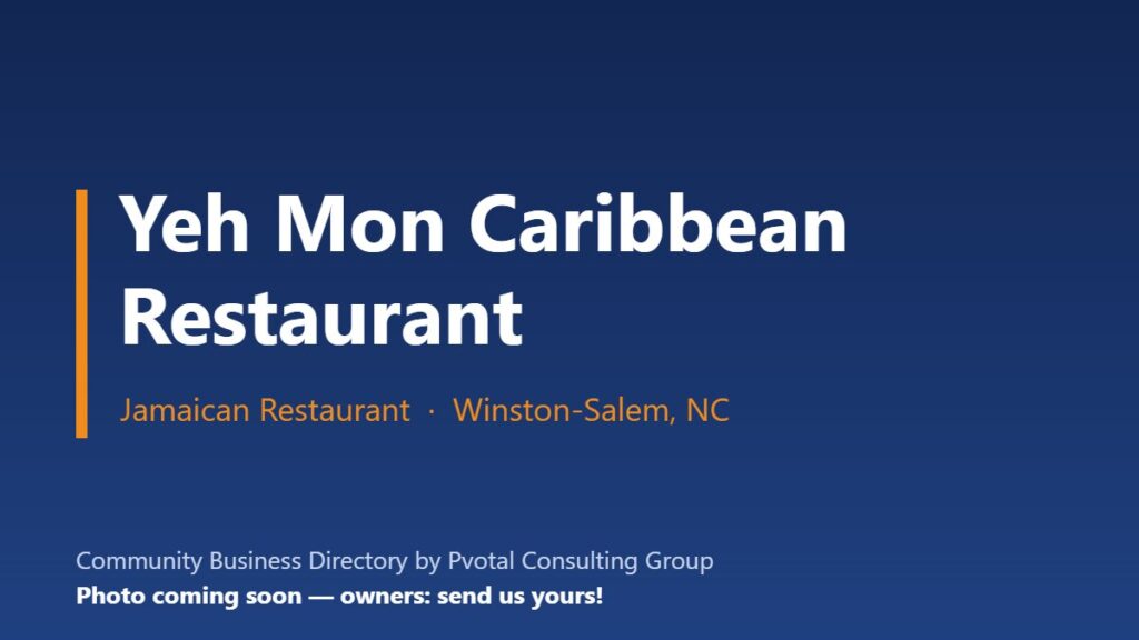Yeh Mon Caribbean Restaurant